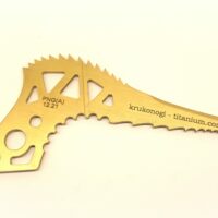 PNG(A) Replacement pick for Petzl Nomic I, II / Quark II / Ergo II - "Giraffe" - Armor steel