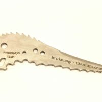 PNS00(A)G Replacement pick for Petzl Nomic I, II / Quark II (pure ice)- Armor steel. Stas Beskin Edition, with a groove for a hammer